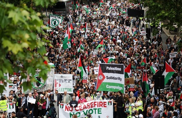 Tisuće u Londonu traže prekid vatre u Gazi: "Kako svjetski čelnici mirno spavaju?"
